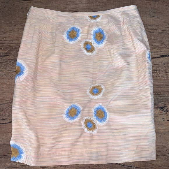 TOCCA Dandelions Silk Blend Skirt - Size 8 - Picture 2 of 6
